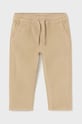 Дитячі штани Mayoral тканина бежевий 2537.3E.Baby.9BYH