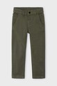Mayoral pantaloni de bumbac pentru copii relaxed fit bumbac verde 4541.5G.Mini.9BYH
