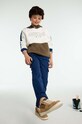 Mayoral pantaloni copii cargo slim panza bleumarin 7533.7B.Junior.9BYH