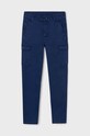 Dětské kalhoty Mayoral cargo slim 7533.7B.Junior.9BYH námořnická modř AW24