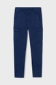 Mayoral pantaloni per bambini cargo slim 7533.7B.Junior.9BYH blu navy AW24