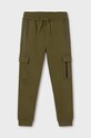 Mayoral pantaloni de trening pentru copii tricotaj verde 7536.7C.Junior.9BYH