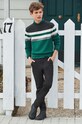 Детские брюки Mayoral joggery с эластаном чёрный 7540.7E.Junior.9BYH