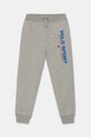 Polo Ralph Lauren spodnie dresowe dziecięce z elastanem szary 323962123002