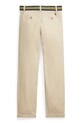 Dětské kalhoty Polo Ralph Lauren 323855394002 béžová AW24