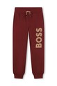 Детские спортивные штаны BOSS J51160.162.174 бордо AW24