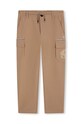 Детские брюки BOSS J51164.162.174 коричневый AW24