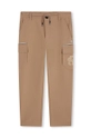 BOSS pantaloni per bambini J51164.162.174 marrone AW24