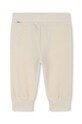 Дитячі спортивні штани BOSS J51273.71.81 бежевий AW24