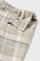 Mayoral Newborn pantaloni din bumbac pentru bebeluși 2522.1J.Newborn.9BYH bej AW24