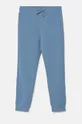 United Colors of Benetton pantaloni tuta in cotone bambino/a maglia blu 3J68CF01P.B.G.Seasonal