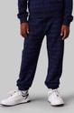 Calvin Klein Jeans pantaloni tuta in cotone bambino/a AOP JOGGER IB0IB02323.104.116.9BYH blu navy