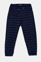 Детские хлопковые штаны Calvin Klein Jeans AOP JOGGER IB0IB02323.128.176.9BYH тёмно-синий AW24