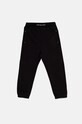 Calvin Klein Jeans spodnie dresowe dziecięce WAISTBAND EMB dzianina czarny IB0IB02327.9BYH