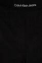 Chłopiec Calvin Klein Jeans spodnie dresowe dziecięce WAISTBAND EMB IB0IB02327.9BYH czarny