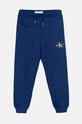 Детские хлопковые штаны Calvin Klein Jeans SWEATPANTS IU0IU00285.9BYH голубой AW24