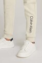 Calvin Klein Jeans pantaloni de trening din bumbac pentru copii REGULAR JOGGER IU0IU00681.128.176.9BYH bej