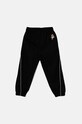 United Colors of Benetton pantaloni de trening pentru copii 330SCF059.G.Seasonal negru AW24