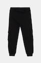 Дитячі бавовняні штани United Colors of Benetton 3FWYCF05C.G.Seasonal чорний AW24