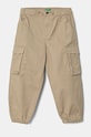 United Colors of Benetton pantaloni per bambini tessuto beige 4XZXGF022.P.Seasonal