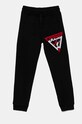 Панталон Guess памук черен L4BQ12.KAD73.9BYH