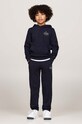 Дитячі спортивні штани Tommy Hilfiger TH LOGO PUFF PRINT аплікація темно-синій KB0KB09244.9BYH.104.122