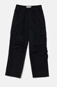Detské nohavice Abercrombie & Fitch s elastanom tmavomodrá KI230.4013