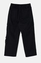 Detské nohavice Abercrombie & Fitch KI230.4013 tmavomodrá AW24