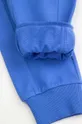 Дитячі бавовняні штани Coccodrillo блакитний ZC4120104VBA