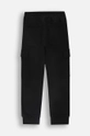 Coccodrillo pantaloni tuta in cotone bambino/a ZC4120101WBJ nero AW24