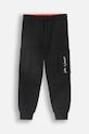 Coccodrillo spodnie dresowe bawełniane dziecięce bawełna czarny ZC4120102GBK