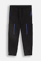 Детские спортивные штаны Coccodrillo трикотаж чёрный ZC4120202FBK