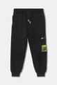 Дитячі спортивні штани United Colors of Benetton трикотаж чорний 3WFMCF05R.G.Seasonal