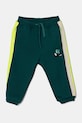 Detské tepláky United Colors of Benetton pletenina zelená 3J73GF04G.P.Seasonal