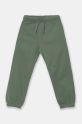 United Colors of Benetton pantaloni de trening pentru copii tricotaj verde 3EB5CF05L.G.Seasonal