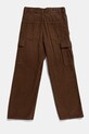 Дитячі бавовняні штани United Colors of Benetton 480WCF03W.G.Seasonal коричневий AW24