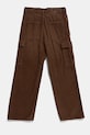 Детские хлопковые брюки United Colors of Benetton 480WCF03W.G.Seasonal коричневый AW24