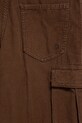 Хлопчик Дитячі бавовняні штани United Colors of Benetton 480WCF03W.G.Seasonal коричневий