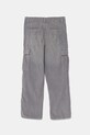 United Colors of Benetton pantaloni de bumbac pentru copii 480WCF03W.G.Seasonal gri AW24
