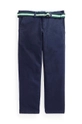 Polo Ralph Lauren pantaloni per bambini tessuto blu navy 322855394001