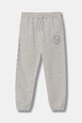 Detské tepláky Abercrombie & Fitch pletenina sivá KI234.4085