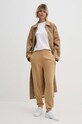 Calvin Klein pantaloni de trening K20K207214 bej AW24