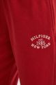 Tommy Hilfiger spodnie dresowe bordowy WW0WW42584