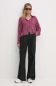 Calvin Klein Jeans pantaloni J20J223585 negru AW24