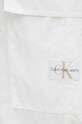 Хлопковые брюки Calvin Klein Jeans белый J20J223586