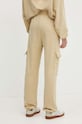 Одяг Бавовняні спортивні штани Calvin Klein Jeans J20J223589 бежевий