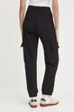 Odzież Calvin Klein Jeans spodnie dresowe bawełniane J20J223589 czarny