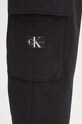Calvin Klein Jeans spodnie dresowe bawełniane czarny J20J223589