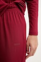 Nohavice BOSS burgundské 50520148