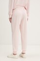 Abbigliamento BOSS pantaloni loungewear da donna CP Stripe Pants Cuff 50524759 rosa